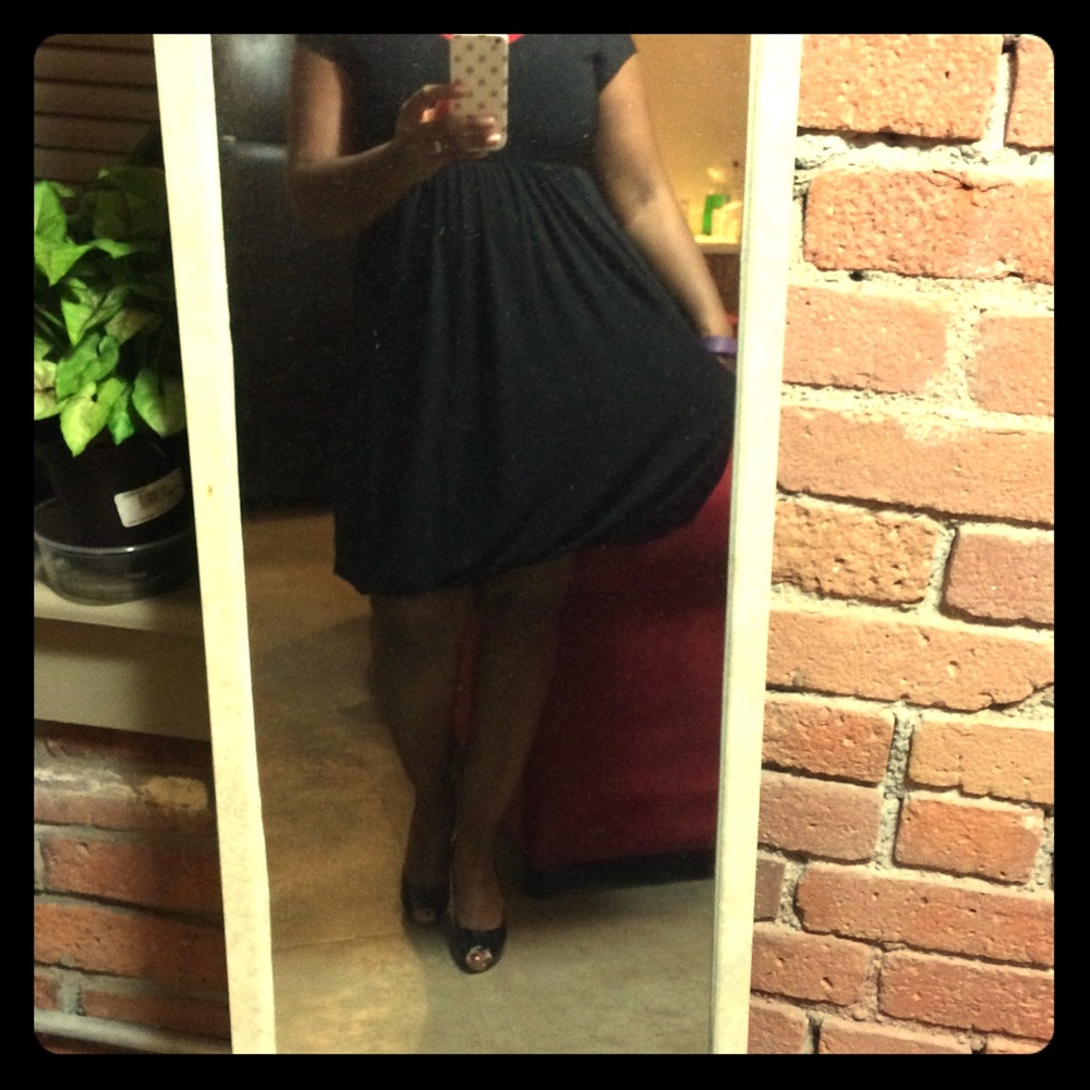 Petite Black Dress